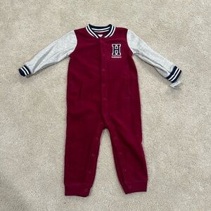 Carter’s Baby “Handsome” Fleece Button-Down Onesie Jumpsuit -Boy’s 18 Months 18M
